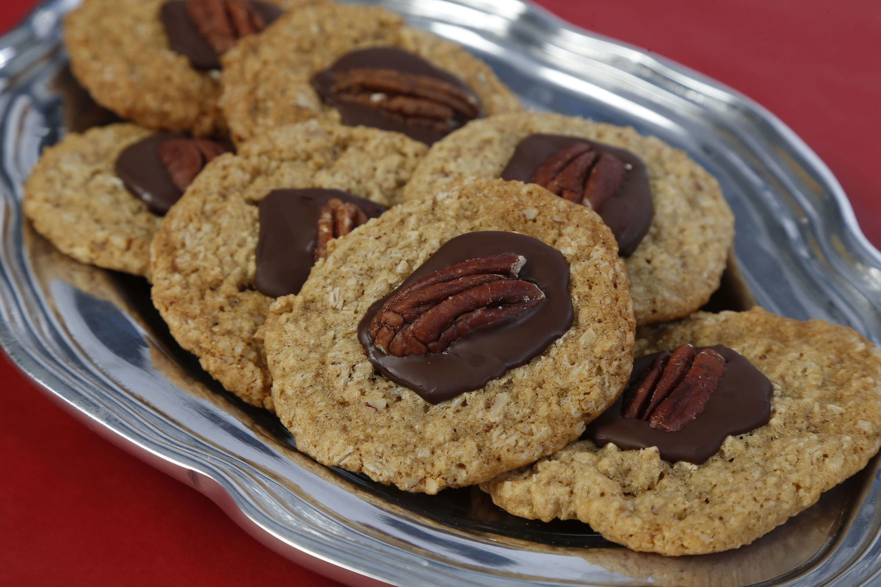12 Days of Cookies Day 11: Chocolate Square Oatmeal Cookies submitted by Diane Buchner
